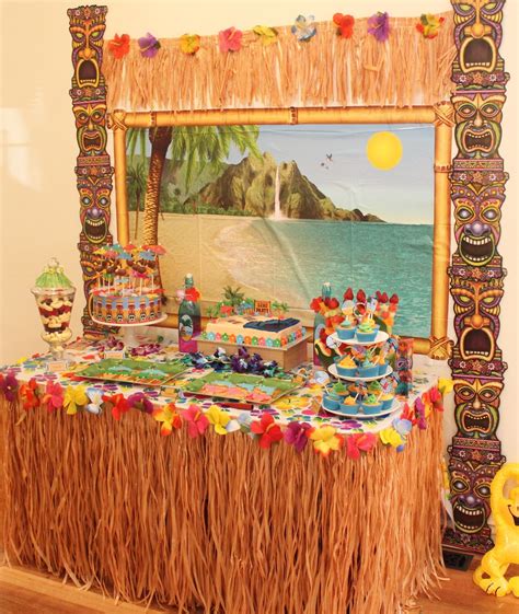 hawaiian theme party decorations|hawaiian theme party decoration ideas.